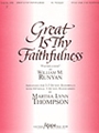 Great Is Thy Faithfulness - 3-5 Oct. w/opt. 3 Oct. Handchimes