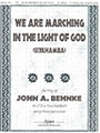 WE ARE MARCHING IN THE LIGHT OF GOD 3-5 oct. w/opt. Conga/Percussion