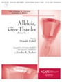 Alleluia Give Thanks
