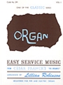 EASY SERVICE MUSIC Organ Book