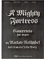 Mighty Fortress, A - Organ