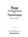 Brass Accompaniments For Hymnsinging Horn