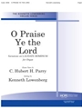 O PRAISE YE THE LORD (Variations on LAUDATE DOMINUM) Organ