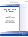 Just as I Am, I Come - Med.High and Low Voice Duet; Key of E-flat