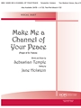 MAKE ME A CHANNEL OF YOUR PEACE Vocal Duet - 2 Medium Voices Key of D