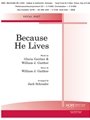 BECAUSE HE LIVES Vocal Duet - 2 Med Voices Key of A-flat
