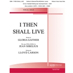 I Then Shall Live - Vocal Solo (Key of  F)