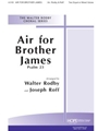 AIR FOR BROTHER JAMES For Two Equal or Mixed Voices