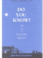 Do You Know