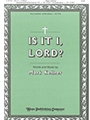 Is It I Lord