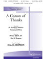 Canon Of Thanks