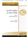As We Gather At Your Table