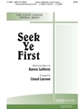 Seek Ye First