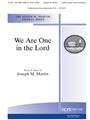 We Are One in the Lord