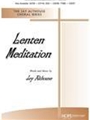 Lenten Meditation