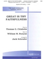 Great Is Thy Faithfulness