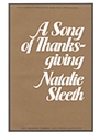 SONG OF THANKSGIVING, A SATB & Brass