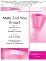 Mary Did You Know