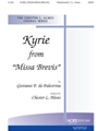 KYRIE FROM 'MISSA BREVIS' SATB
