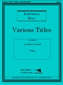 Songs Of Thankfulness And Praise