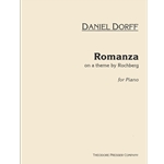 Romanza On A Theme By Rochberg, for Piano