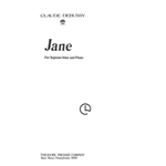 Jane For Soprano Voice and Piano