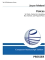 Voices For Prepared Piano, Clarinet In A. and Bass Clarinet