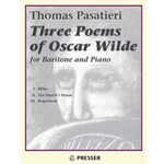 Three Poems Of Oscar Wilde For Baritone and Piano