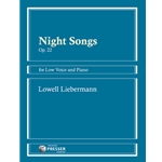 Night Songs For Low Voice and Piano