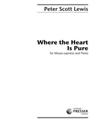 Where The Heart Is Pure For Mezzo-soprano and Piano