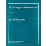 Hommage A Messiaen For Organ