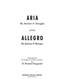 Aria & Allegro