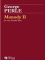 Monody II For Solo Double Bass