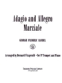 Adagio & Allegro Marziale