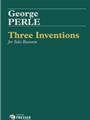 Three Inventions For Solo Bassoon