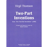 Two-Part Inventions, From "Five Two-Part Inventions" (1946) Arranged for Guitar