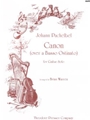 Canon (over a Basso Ostinato) for Guitar Solo