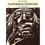 Lamentations Of Jeremiah For Violin Solo