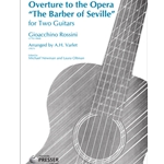 Overture To The Opera The Barber Of Seville For Two Guitars