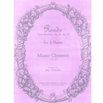 Rondo (From Sonatina, Op. 36, No. 5) - for 3 Flutes