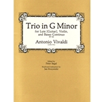 Trio In G Minor For Lute (Guitar), Violin, and Basso Continuo