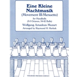 Eine Kleine Nachtmusik (Mavement Iii-Menuetto) For Handbells (3-5 Octaves, 34-42 Bells)