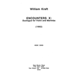 Encounters X: Duologue for Violin and Marimba