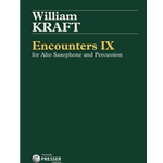 Encounters IX For Alto Saxophone and Percussion