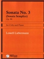 Sonata #3 (sonata Semplice)  Opus 90