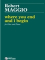 Where You End and I Begin For Oboe And Piano
