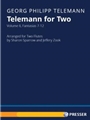 Telemann For Two: Volume II, Fantasias 7-12