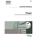 Prayer for 11-part Flute Choir and optional Percussion