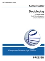 Doubleplay A Concert Etude for 2 Marimba players on one instrument