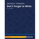 Don't Forget to Write